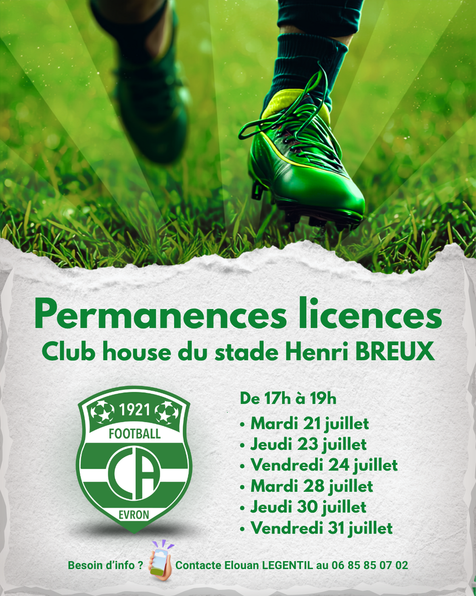 [PERMANENCES LICENCES 26/27]