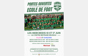 Portes ouvertes école de foot
