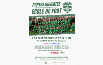 Portes ouvertes école de foot