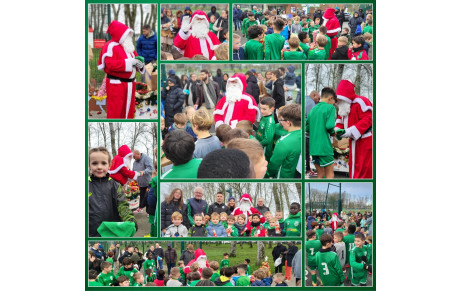Noël école de foot et remise Labels