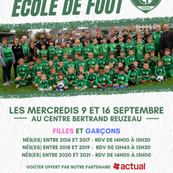 Portes ouvertes - Ecole de foot